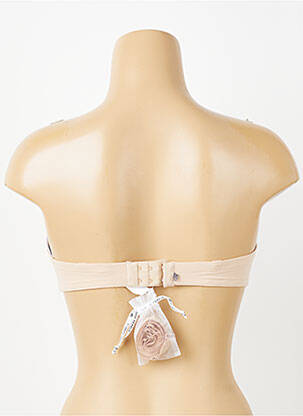 Soutien-gorge effet matière satinée haut soutien-gorge moulé rose SIMONE PERELE femme