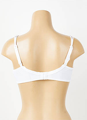Soutien-gorge effet matière satinée haut soutien-gorge moulé blanc SIMONE PERELE femme