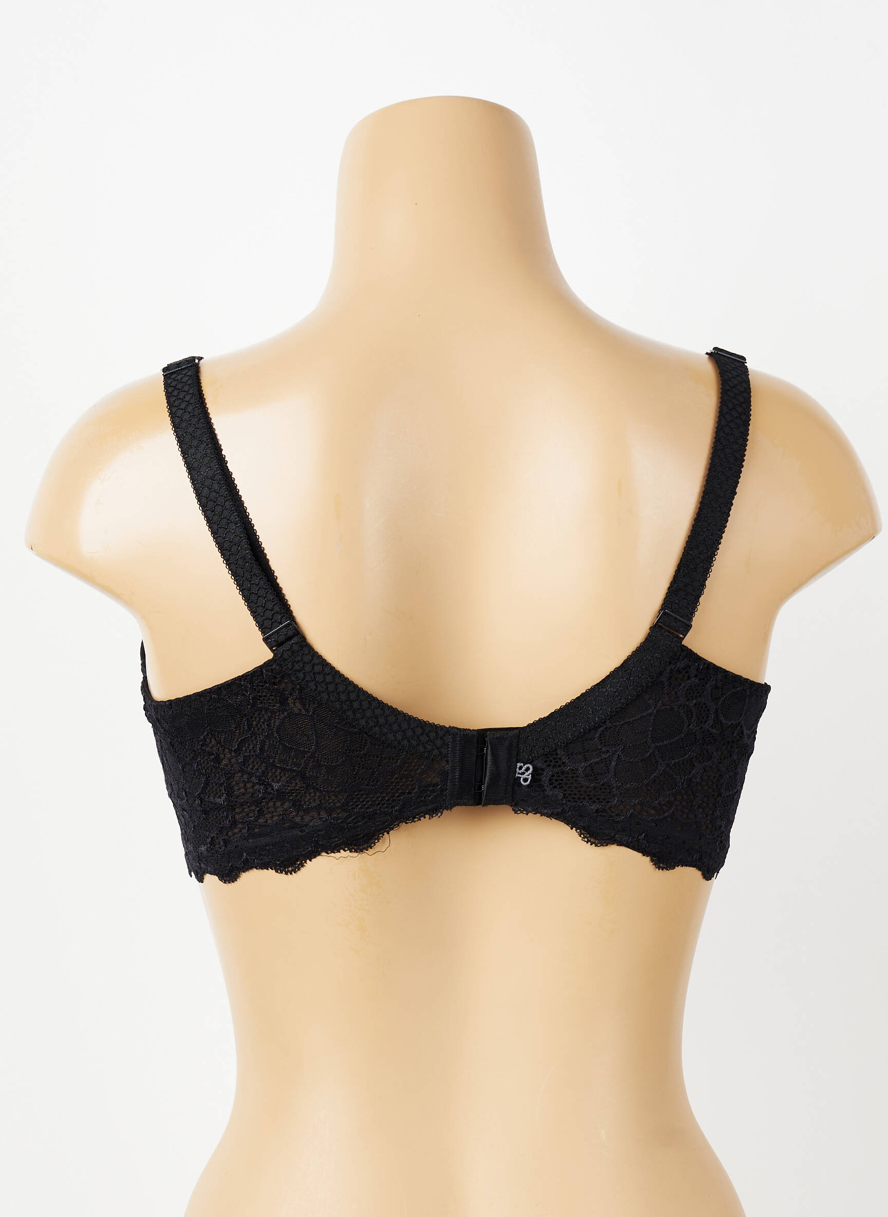 Soutien-gorge effet matière satinée haut soutien-gorge moulé noir SIMONE PERELE femme