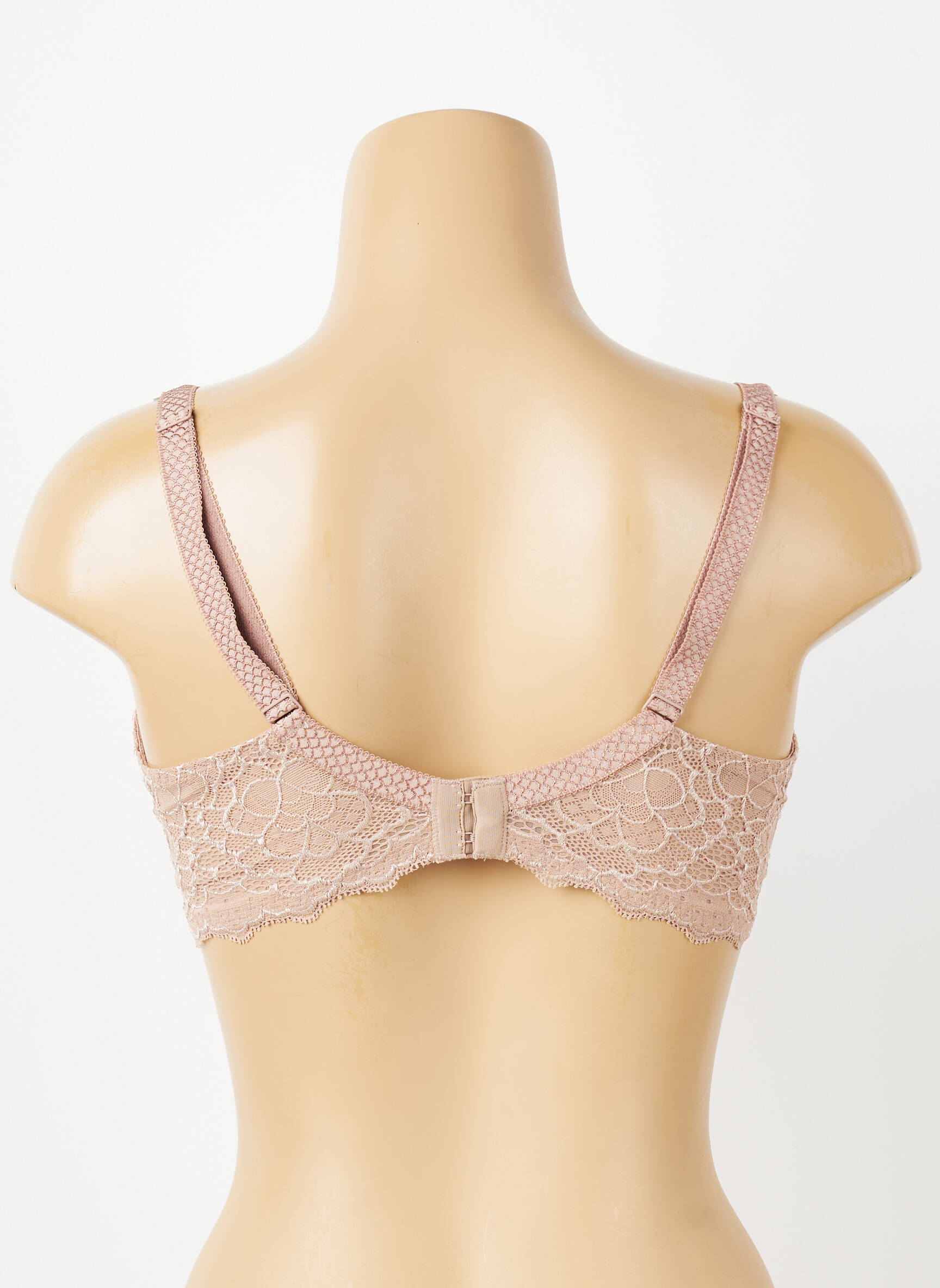 Soutien-gorge effet matière satinée haut soutien-gorge moulé rose SIMONE PERELE femme