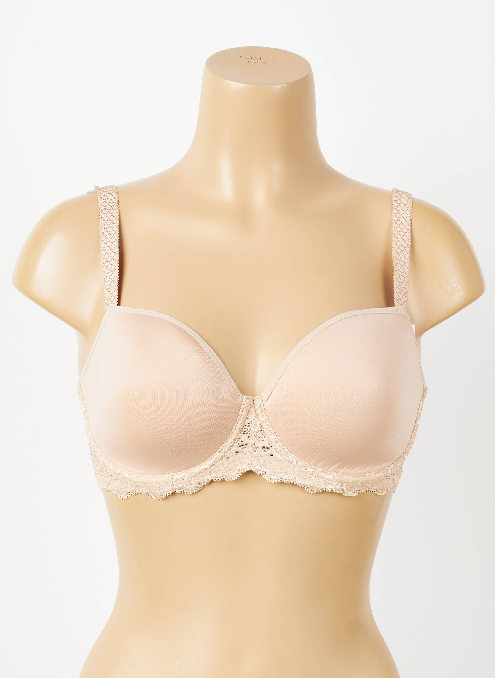 Soutien-gorge effet matière satinée haut soutien-gorge moulé rose SIMONE PERELE femme