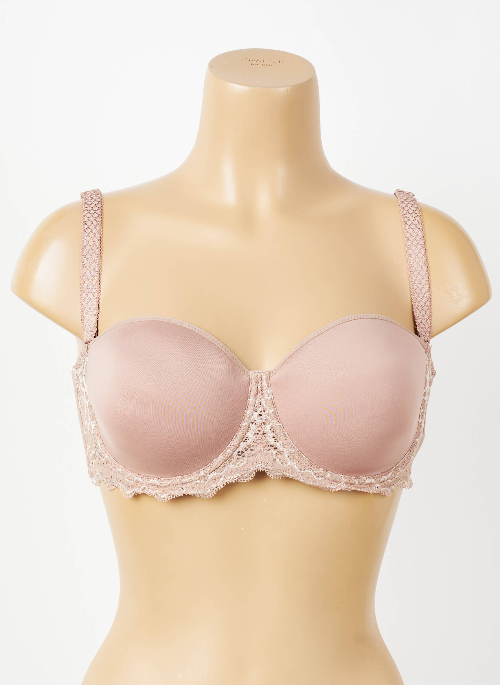 Soutien-gorge effet matière satinée haut soutien-gorge moulé rose SIMONE PERELE femme