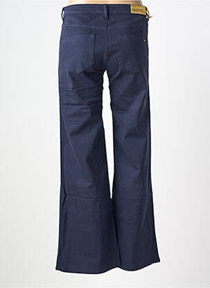 Pantalon flare stretch taille normale bleu COUTURIST femme