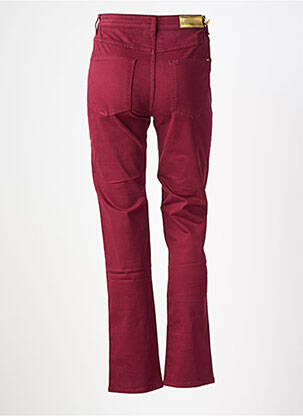 Pantalon slim taille haute taille haute rouge COUTURIST femme
