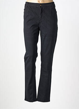 Jeans coupe slim stretch taille normale noir COUTURIST femme