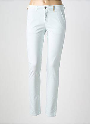 Pantalon droit stretch taille normale vert COUTURIST femme