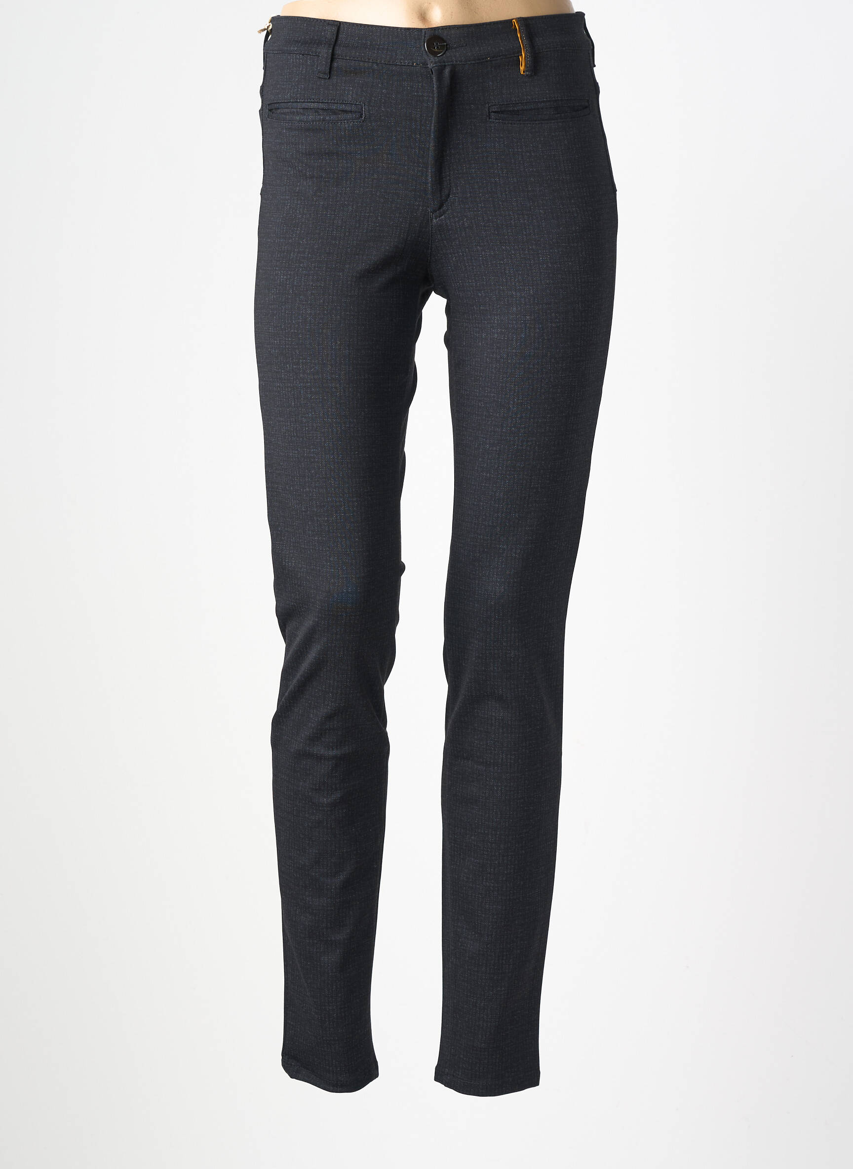 Pantalon slim taille normale taille normale gris COUTURIST femme