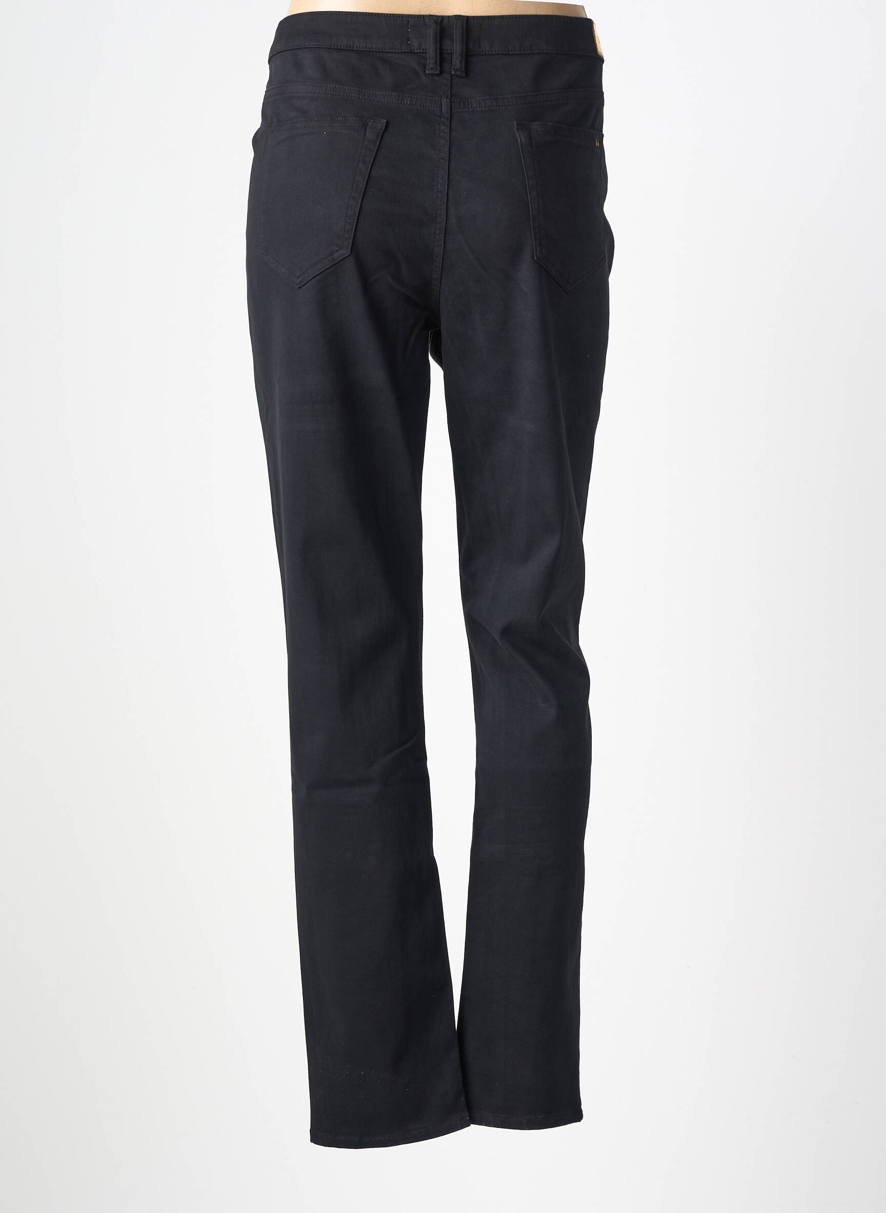Jeans coupe slim stretch taille normale noir COUTURIST femme