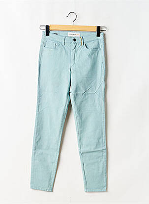 Jeans coupe slim stretch taille normale bleu COUTURIST femme