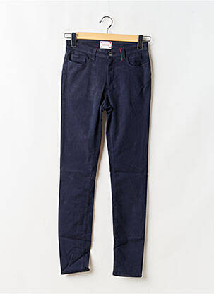 Jeans coupe slim stretch taille normale bleu COUTURIST femme
