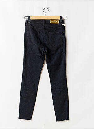 Jeans coupe slim taille haute taille haute noir COUTURIST femme