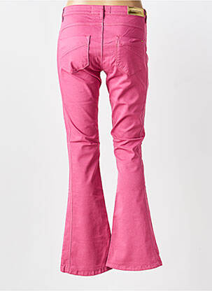 Jean coupe flare stretch taille normale rose COUTURIST femme