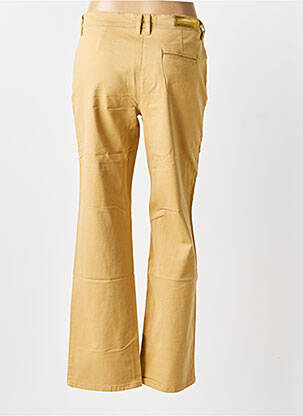 Pantalon droit stretch taille normale beige COUTURIST femme