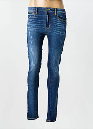 Jeans coupe slim poches bleu COUTURIST femme