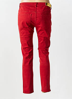 Pantalon slim poches rouge COUTURIST femme