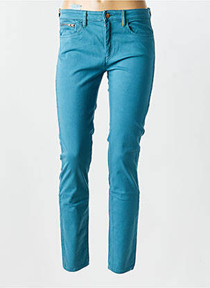 Pantalon slim poches bleu COUTURIST femme