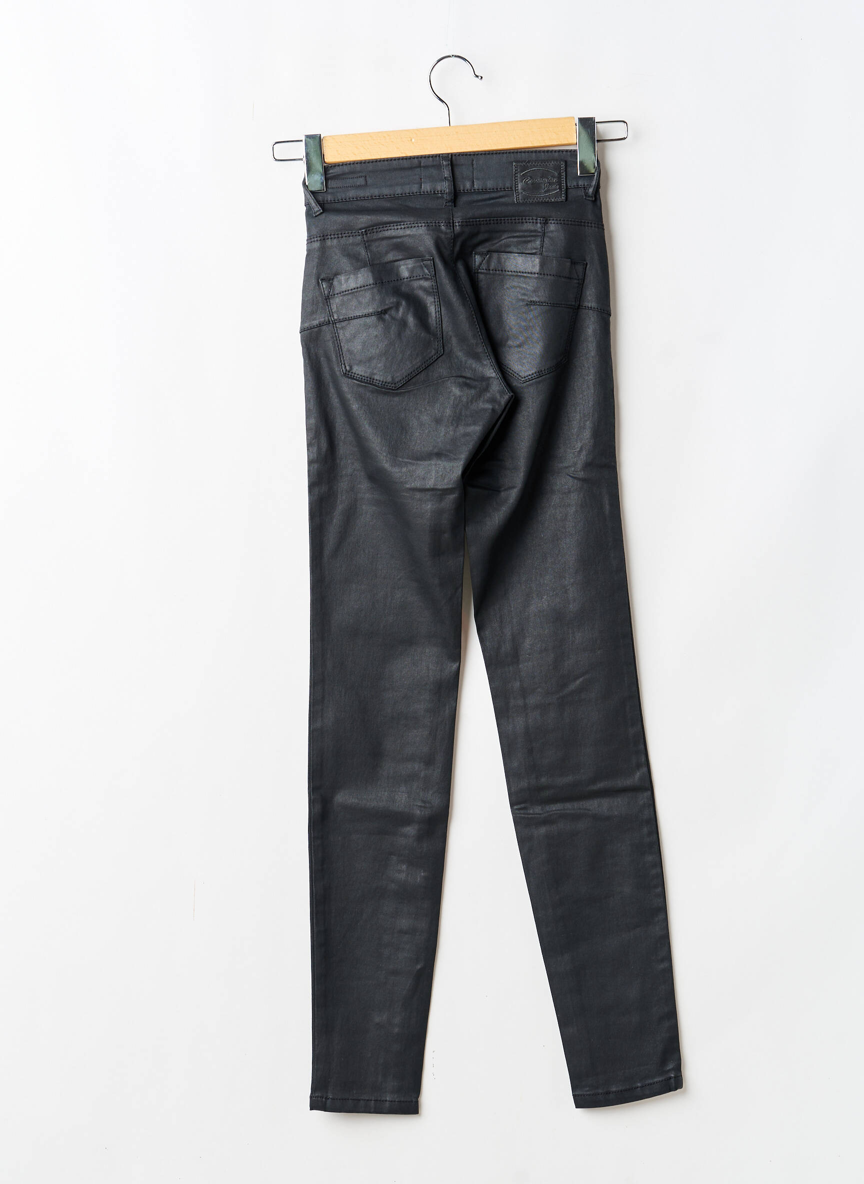 Pantalon slim poches noir COUTURIST femme