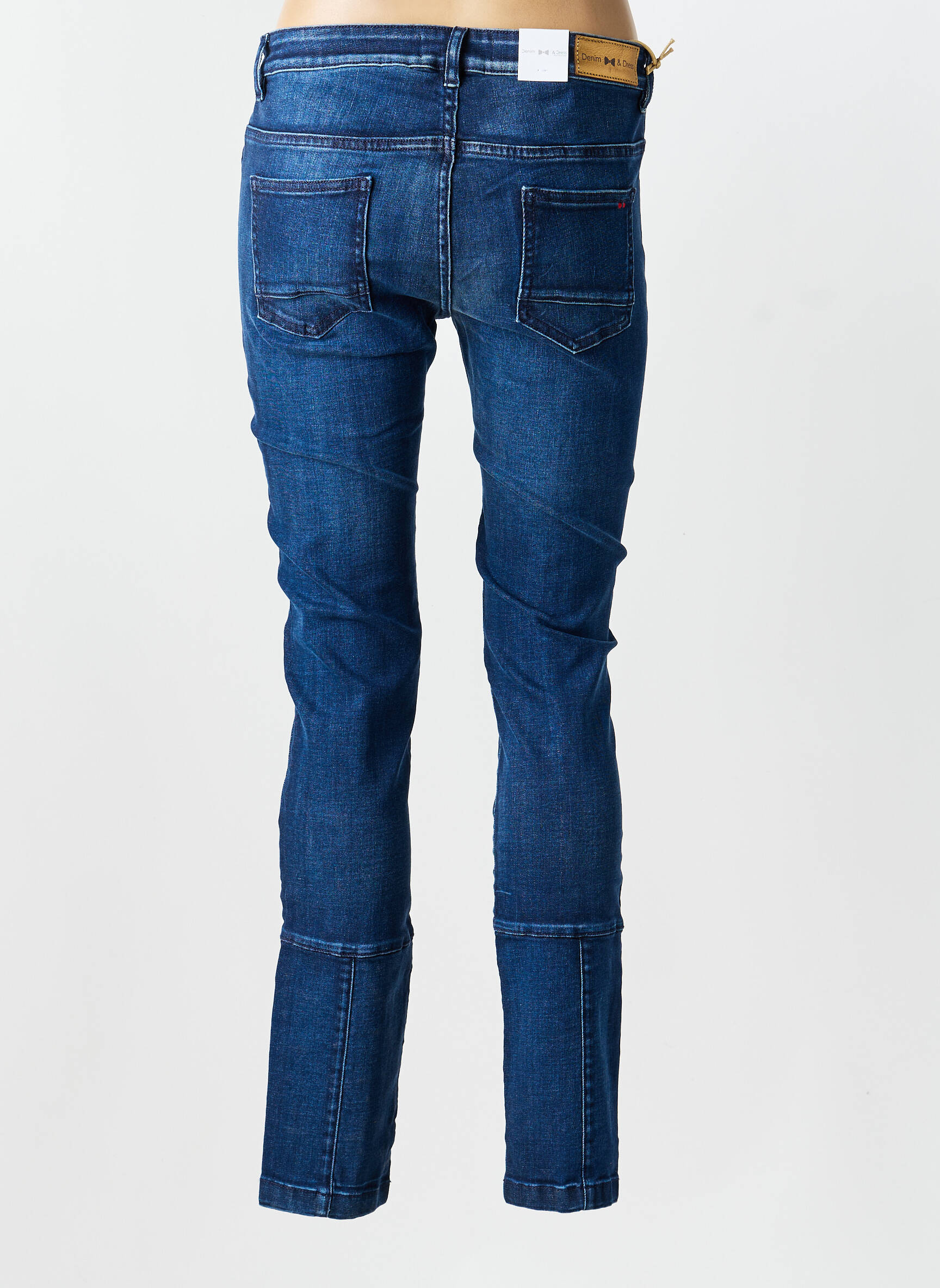 Jeans skinny poches bleu DENIM &DRESS femme