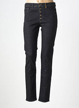 Jeans coupe slim taille normale taille normale noir COUTURIST femme