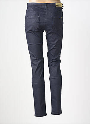 Jeans coupe slim stretch taille normale bleu COUTURIST femme