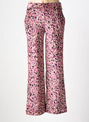 Pantalon large poches taille normale violet COUTURIST femme