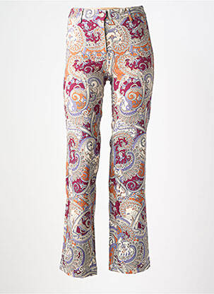 Pantalon flare taille normale taille normale beige COUTURIST femme