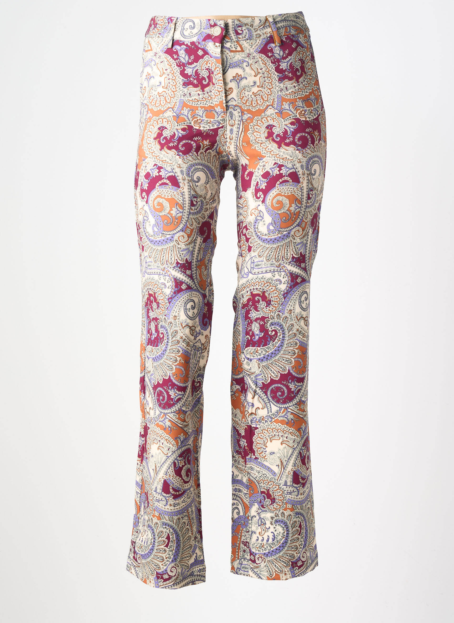 Pantalon flare taille normale taille normale beige COUTURIST femme