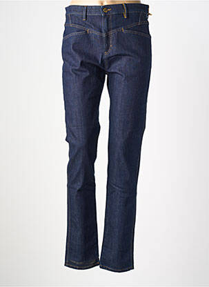 Jeans coupe slim taille haute taille haute bleu COUTURIST femme