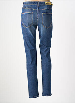 Jeans coupe slim taille haute taille haute bleu COUTURIST femme