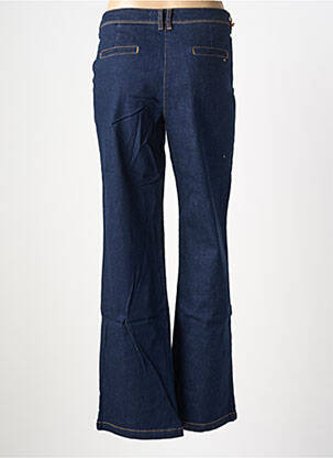 Jeans coupe large stretch taille normale bleu COUTURIST femme