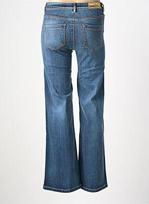 Jean coupe flare stretch taille haute bleu COUTURIST femme