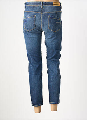 Jeans coupe slim stretch taille normale bleu COUTURIST femme