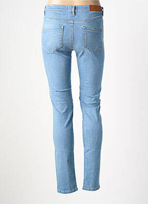 Jeans coupe slim stretch taille normale bleu COUTURIST femme