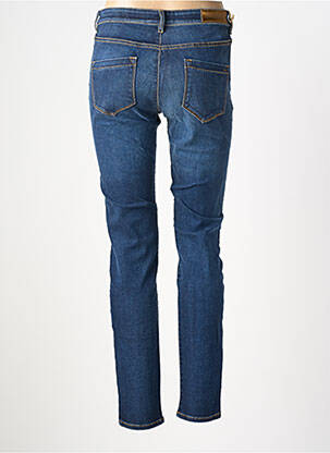 Jeans coupe slim stretch taille normale bleu COUTURIST femme