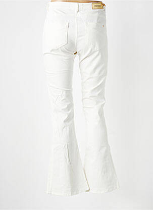 Pantalon flare stretch taille normale beige COUTURIST femme