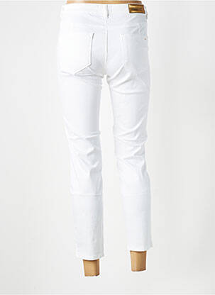 Pantalon 7/8 stretch taille normale blanc COUTURIST femme