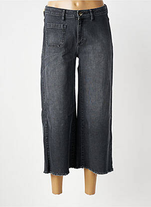 Jeans coupe large stretch taille normale gris COUTURIST femme