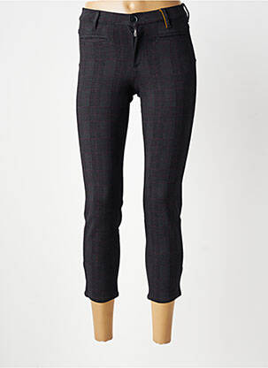 Pantalon 7/8 stretch taille normale gris COUTURIST femme