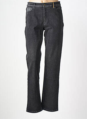 Jeans coupe slim stretch taille normale noir COUTURIST femme