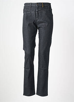 Jeans coupe slim stretch taille normale noir COUTURIST femme