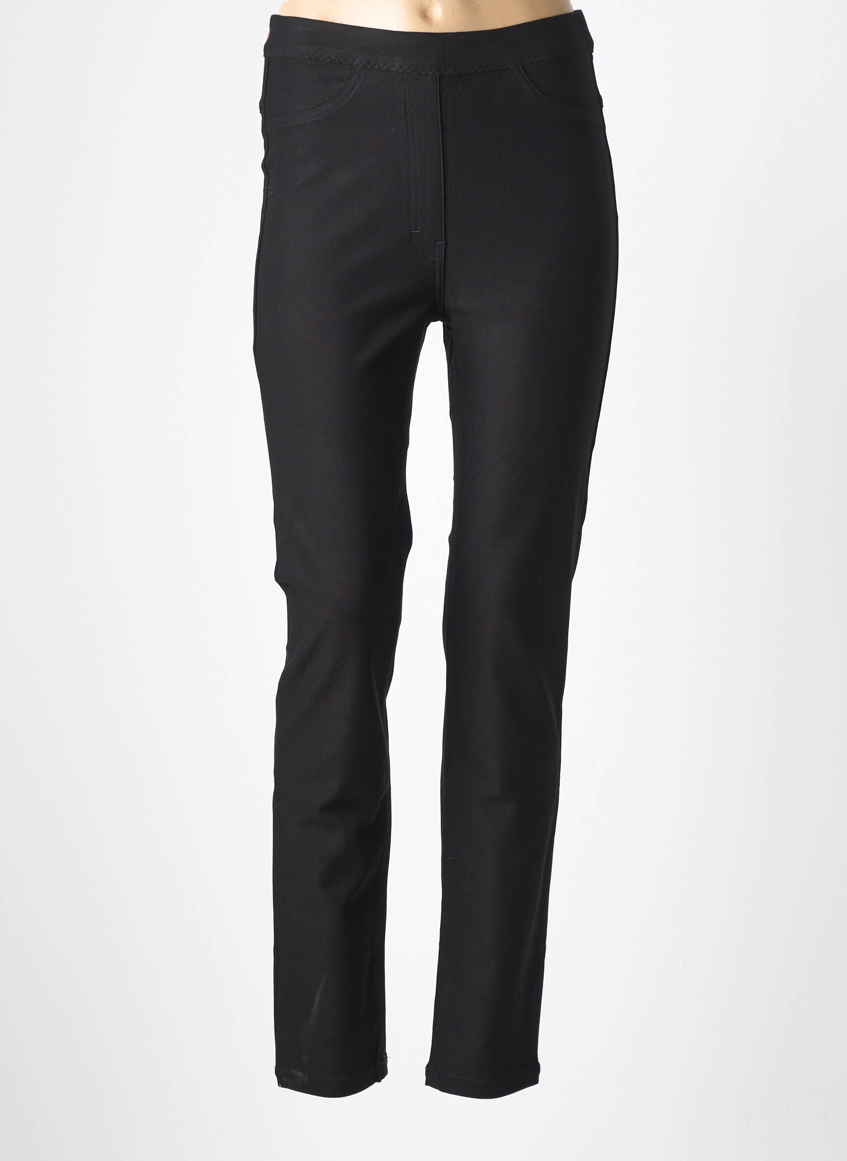 Jegging tissage jersey taille normale noir COUTURIST femme