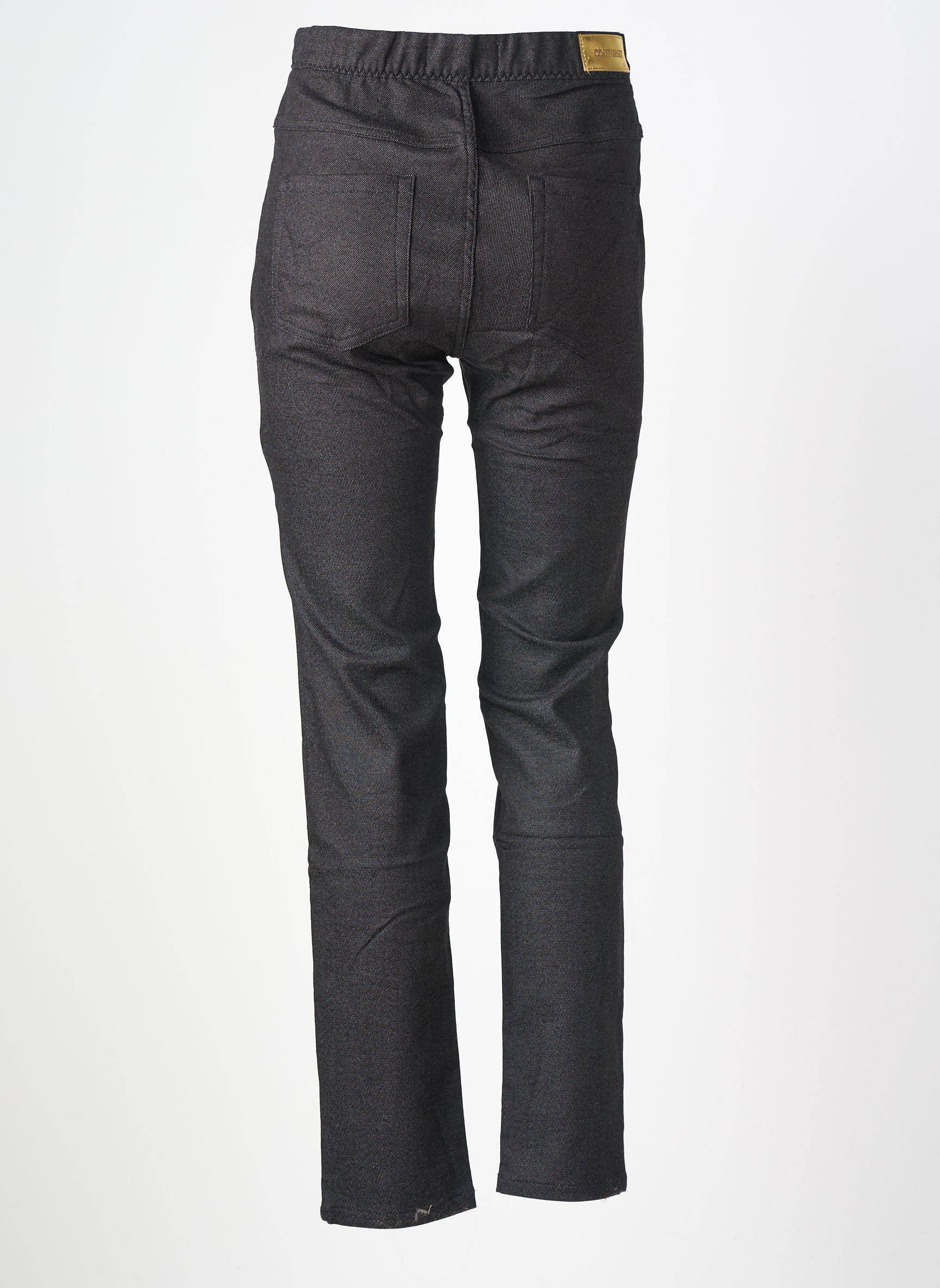 Jegging tissage chiné taille normale gris COUTURIST femme