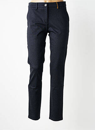 Pantalon chino tissage popeline taille normale gris COUTURIST femme