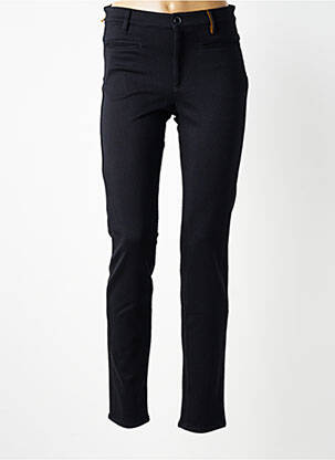 Pantalon slim stretch taille normale noir COUTURIST femme