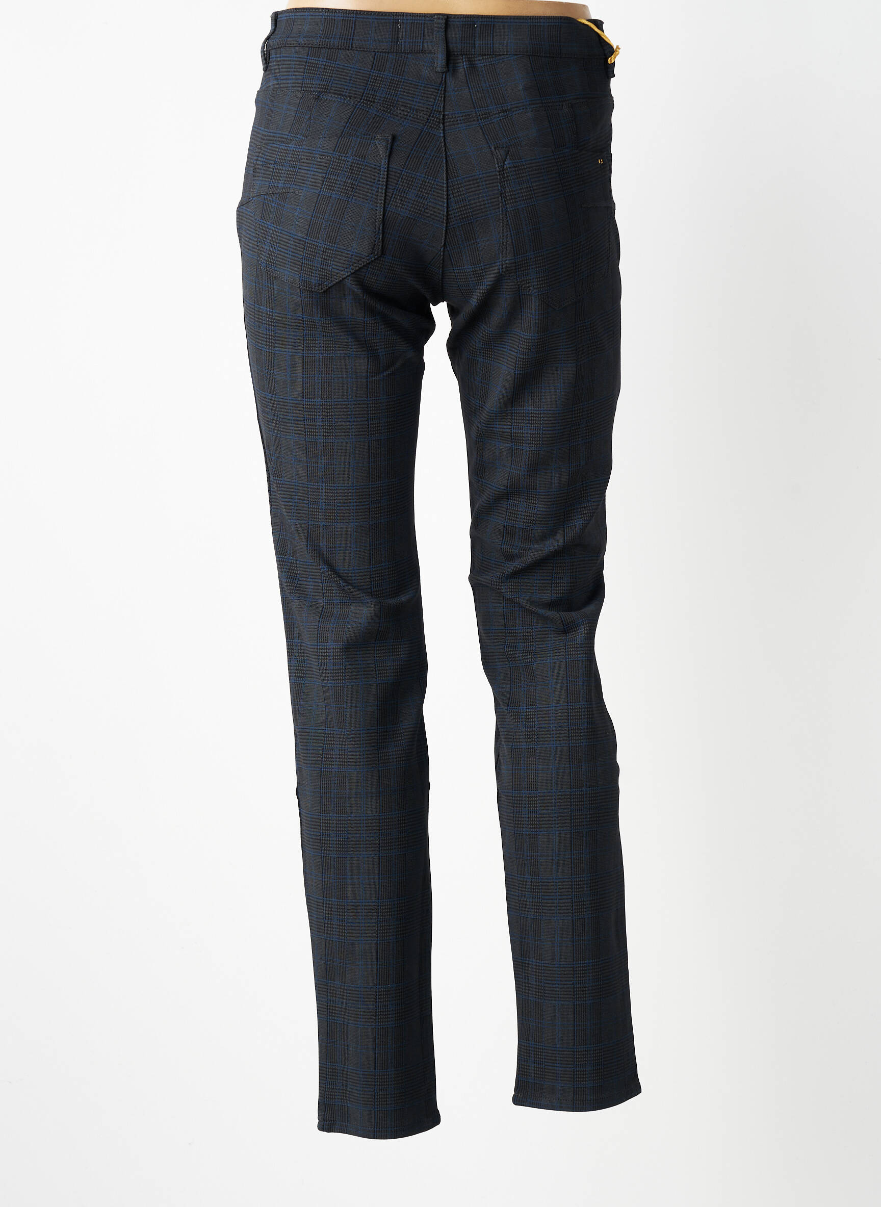 Pantalon slim stretch taille normale gris COUTURIST femme