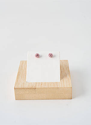 Boucles d’oreilles rose TATA GISELE femme