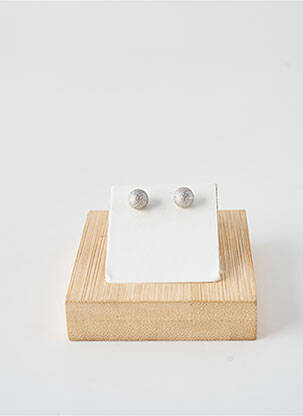 Boucles d’oreilles argent TATA GISELE femme