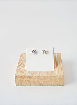 Boucles d’oreilles argent TATA GISELE femme
