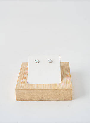 Boucles d’oreilles argent TATA GISELE femme