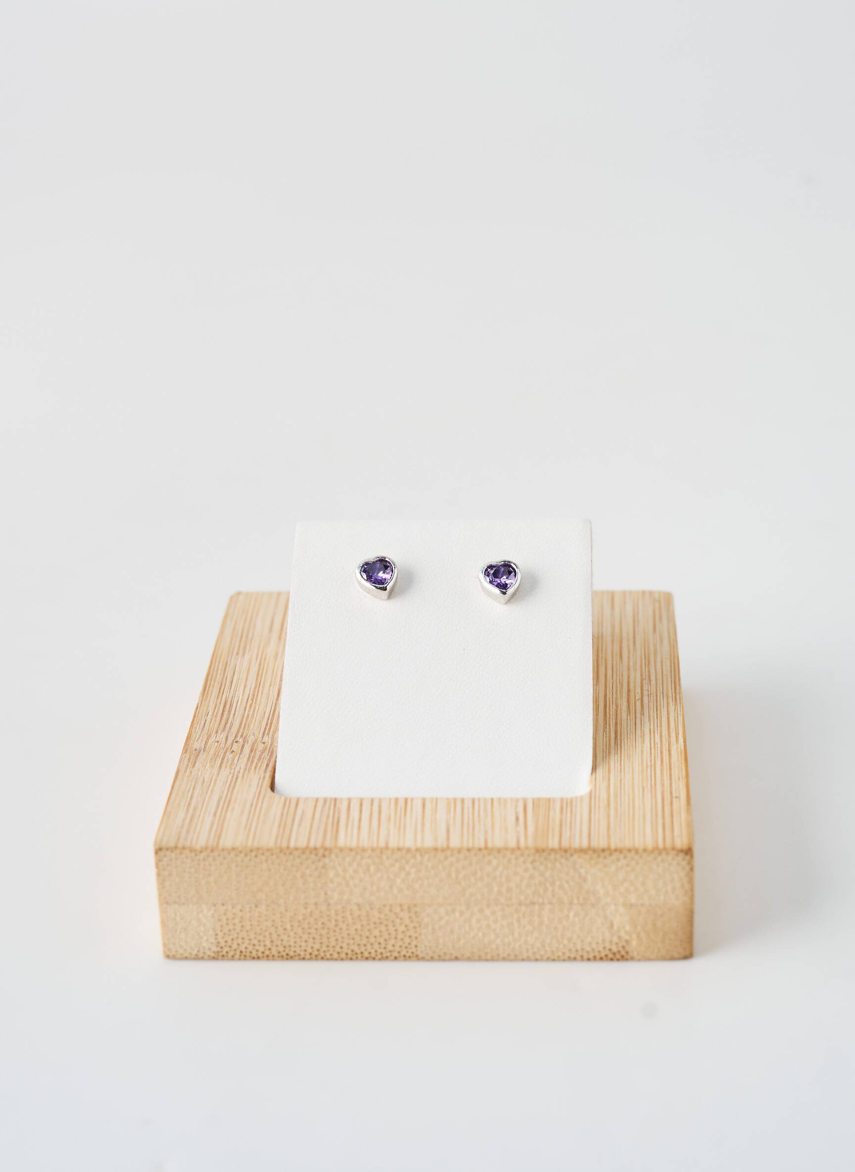 Boucles d’oreilles violet TATA GISELE femme
